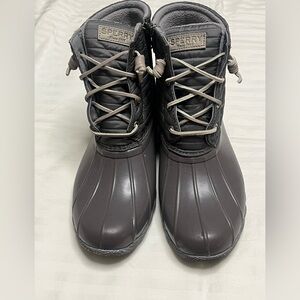 Sperry saltwater duck boots 8.5